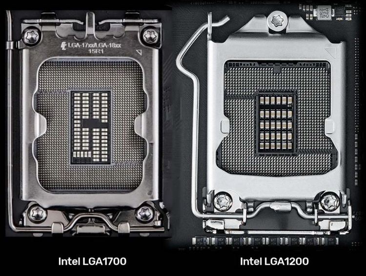 Процессорный разъём LGA 1700 для Intel Alder Lake показался на фотографии